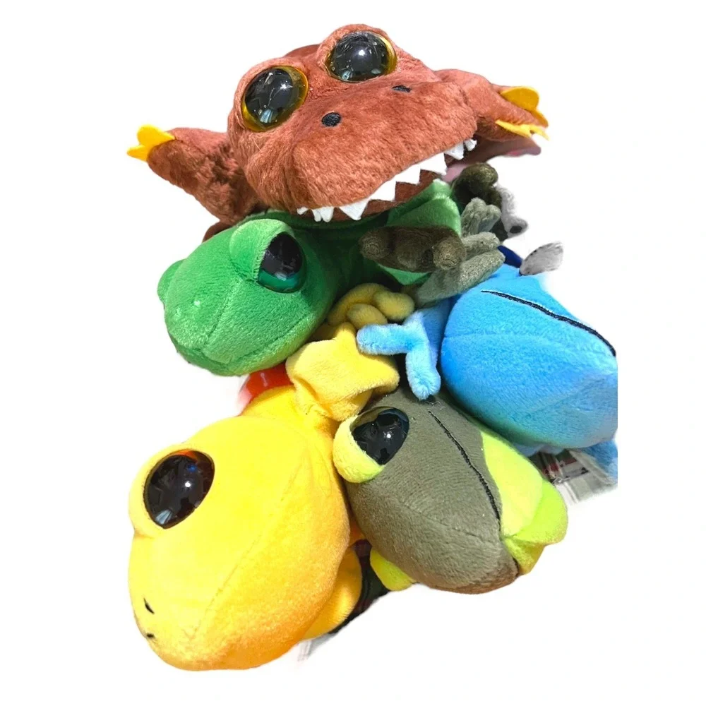 5 Reptile Golf Head Club Covers Hand Puppets Caltoy Very Clean Reptiles